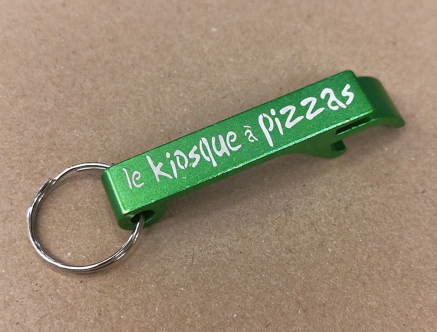 Décapsuleur Aluminium anodisé avec logo