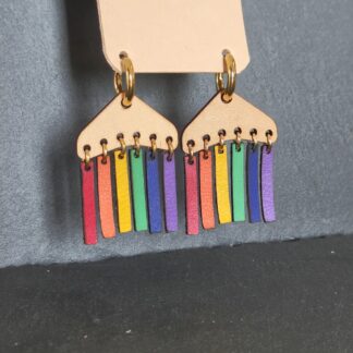 Boucle d'oreille Pride
