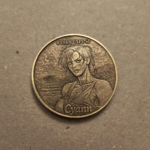 Pièce en Laiton personnalisée avec Avatar de Jeu Vidéo