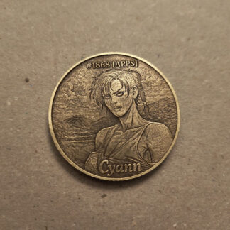 Pièce en Laiton personnalisée avec Avatar de Jeu Vidéo